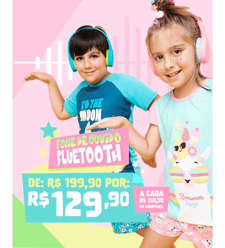 Promoção! Fone de ouvido bluetooth de R$ 199,90 por R$ 129,90