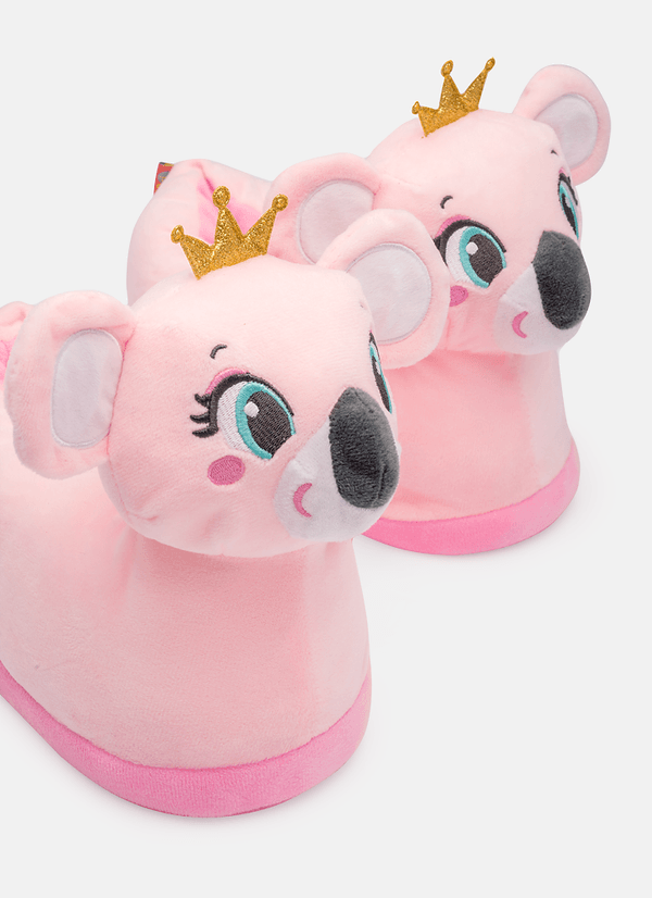 Pantufa Menina Teen Coala Princess 37 A 39