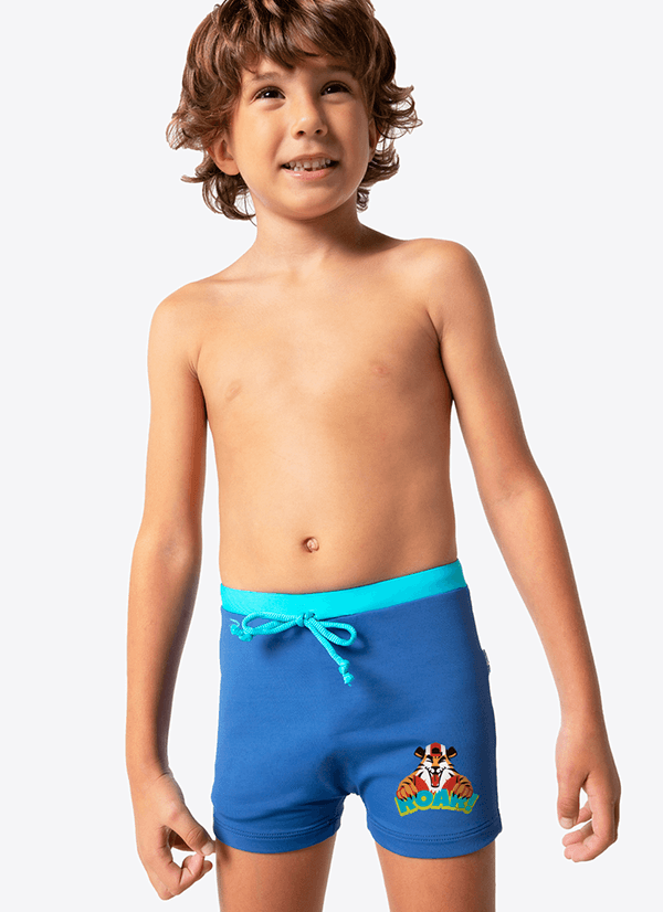 Sunga Boxer Menino Tigre Roar 4
