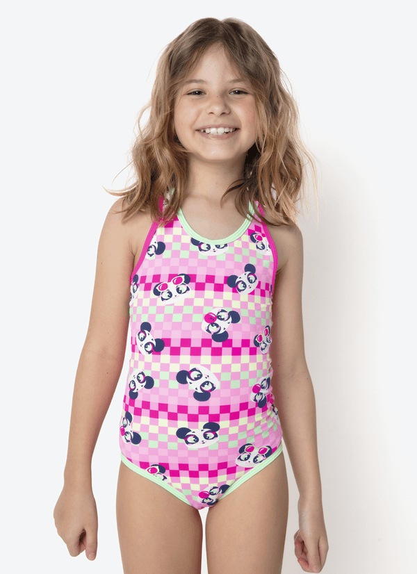 Maiô Menina Panda Miami 6