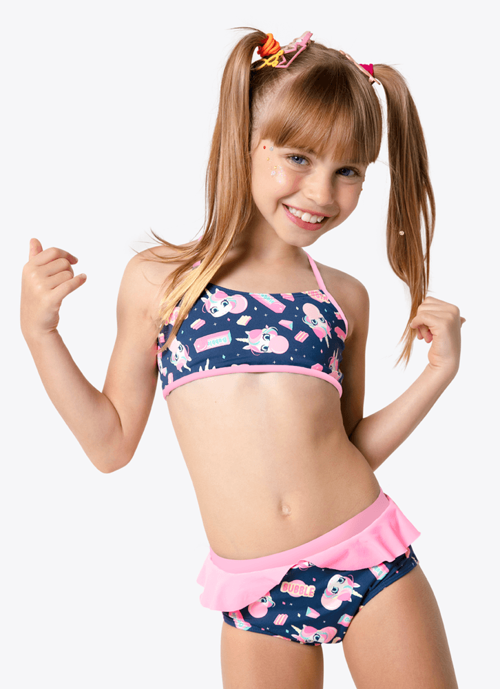 Biquini Menina Unicórnio