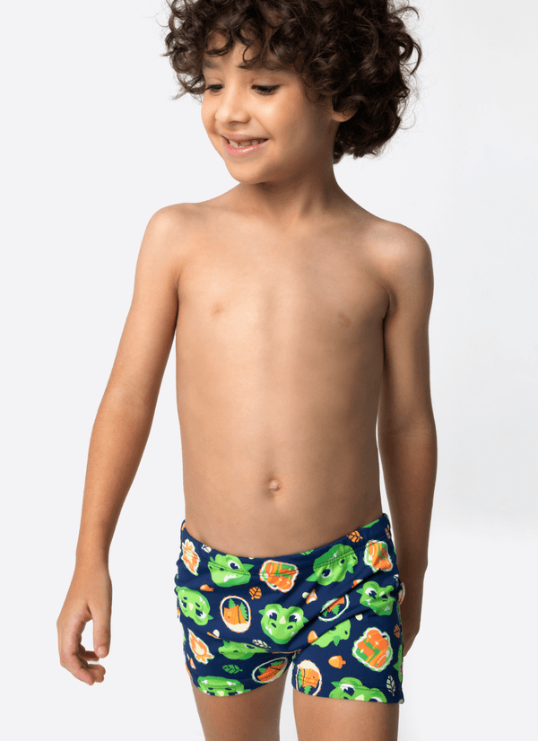 Sunga Boxer Menino Dragão Camping 6