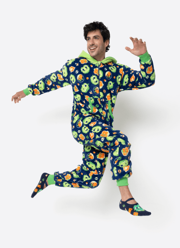 Macacão Manga Longa Soft Masculino Dragão Camping GG