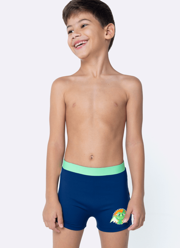 Sunga Boxer Menino Dragão Camping 1