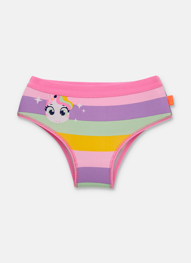 Calcinha Boneca Menina Teen Unicórnio Encantado