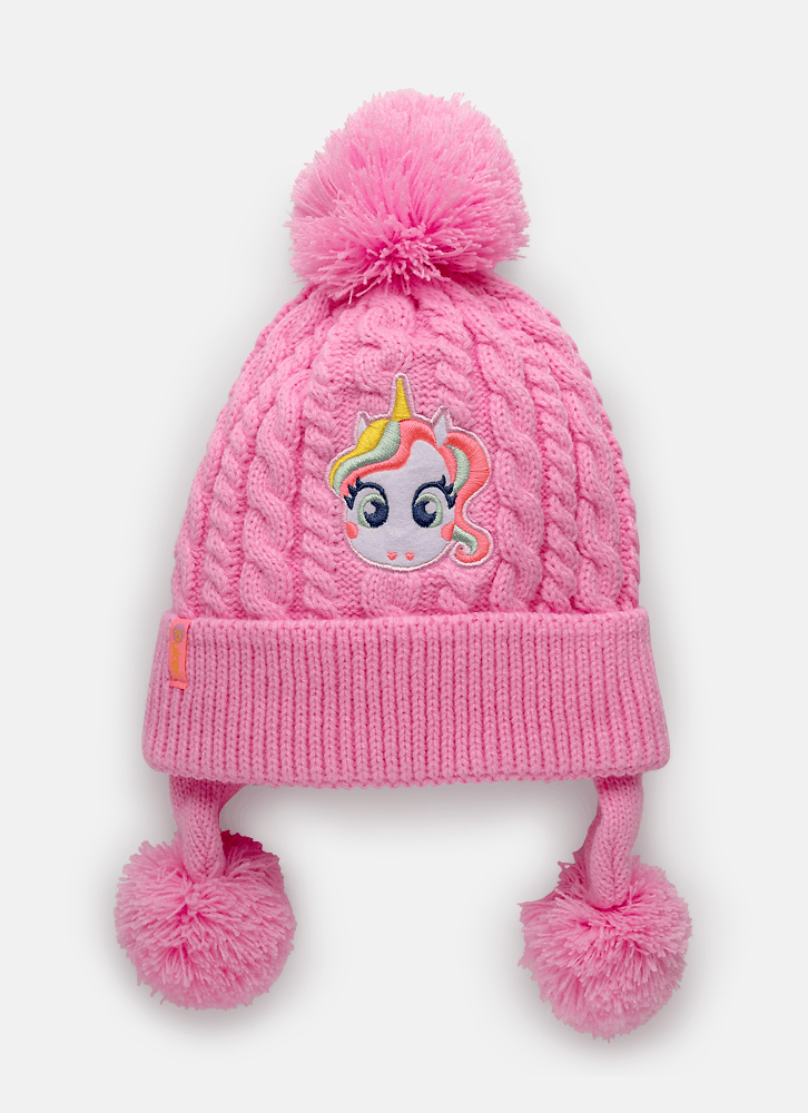 Gorro Bebê Menina Unicórnio Encantado