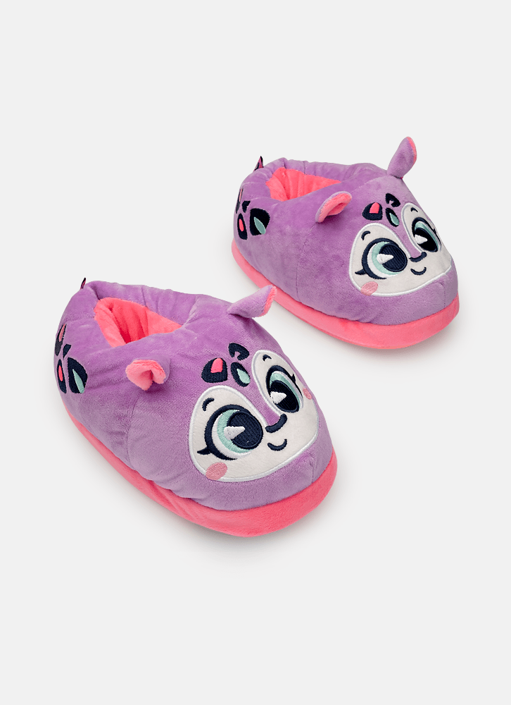 Pantufa Menina Teen Onça