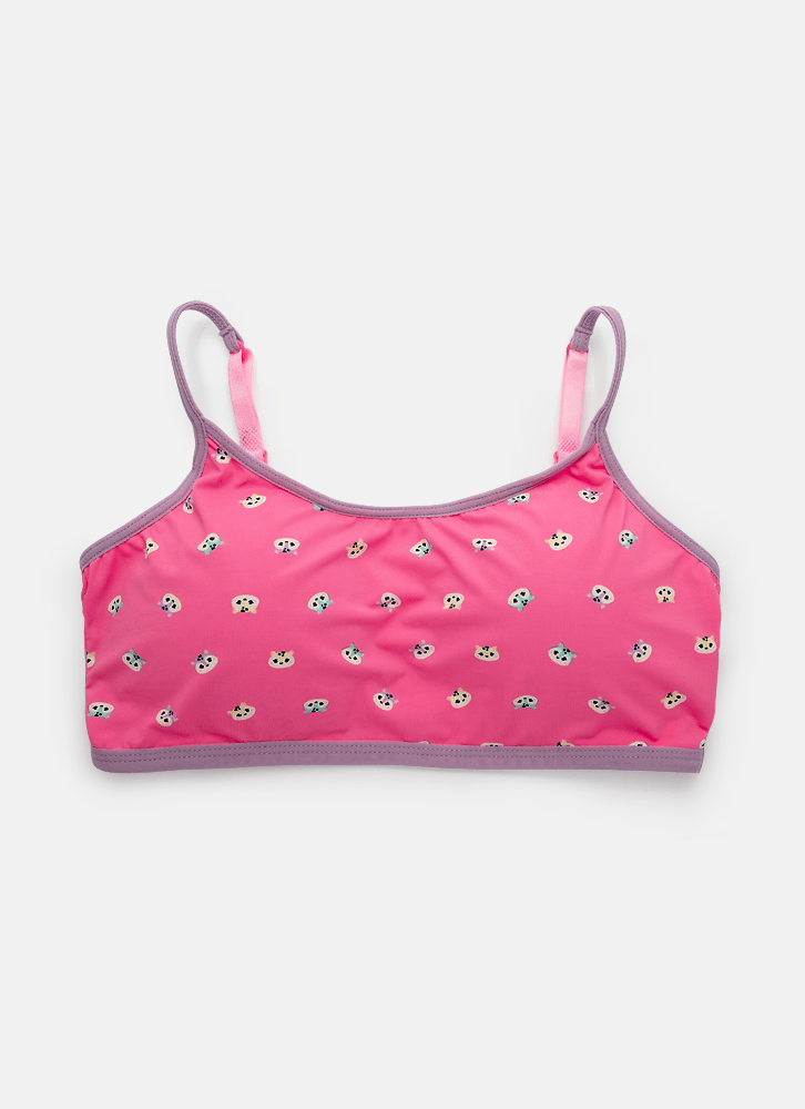 Top Microfibra Menina Teen Onça