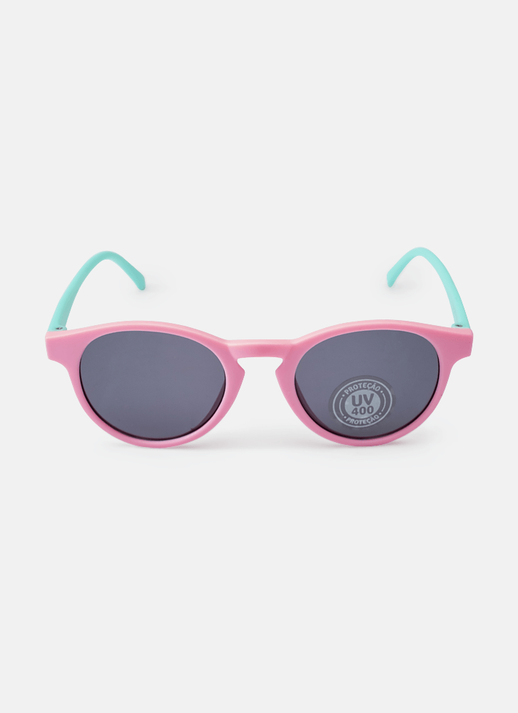 Óculos de Sol Com Proteção Solar Menina Color Block