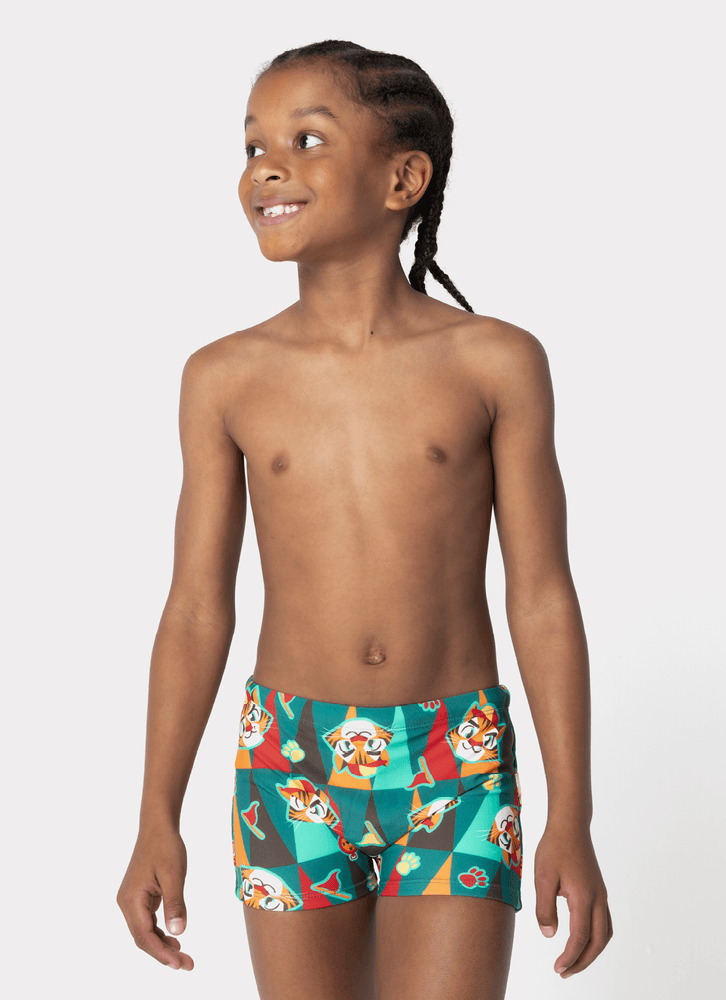 Sunga Boxer Menino Tigre Camping
