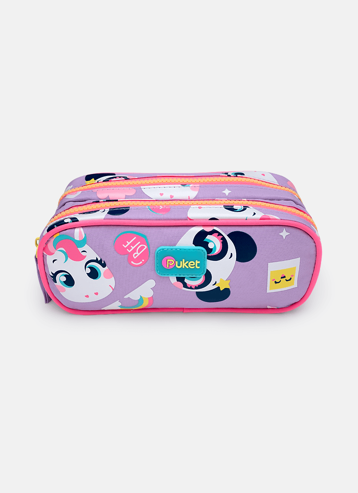 Estojo Duplo Multibichos Best Friend