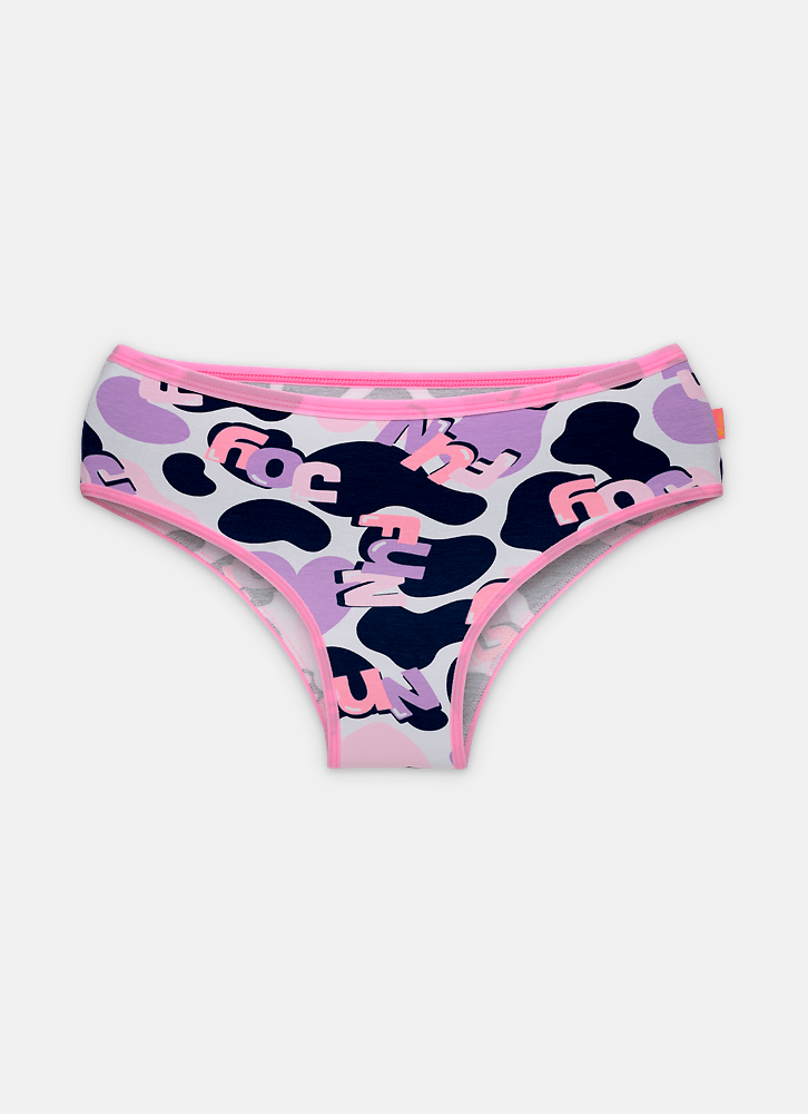 Calcinha Boneca Algodão Feminina Vaca Summer
