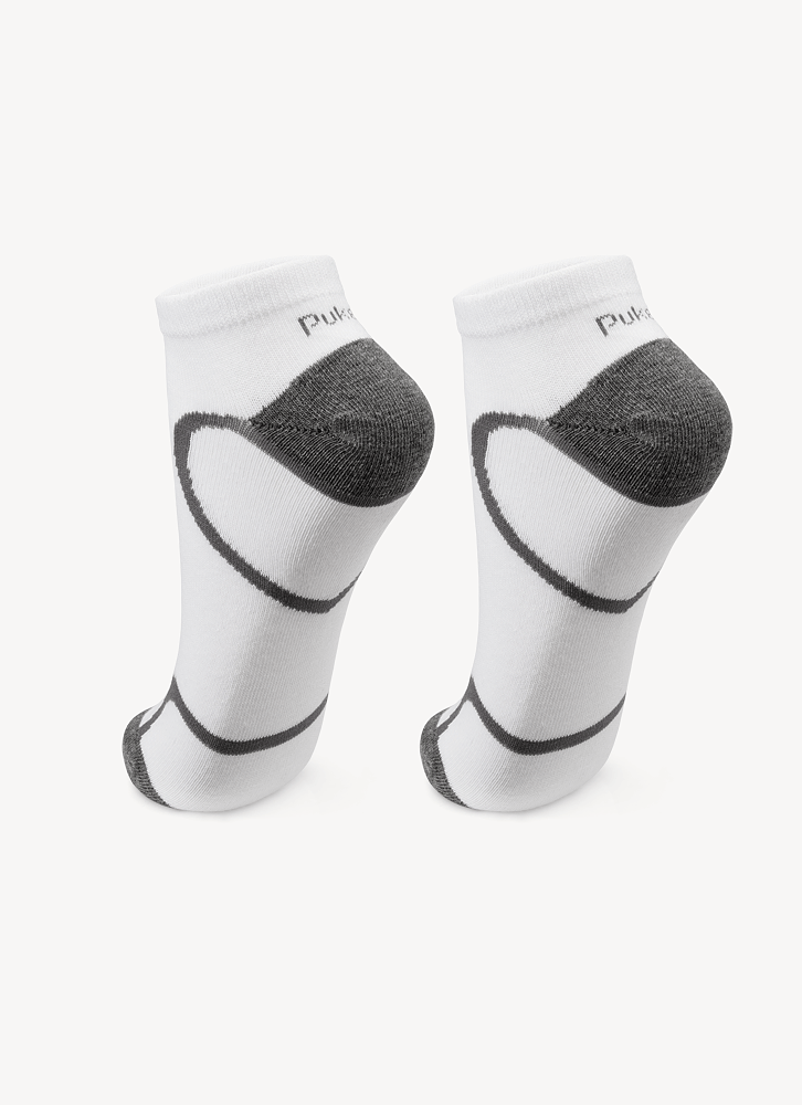 Kit com 3 Meias Cano Curto Algodão Unissex Adulto Esportiva