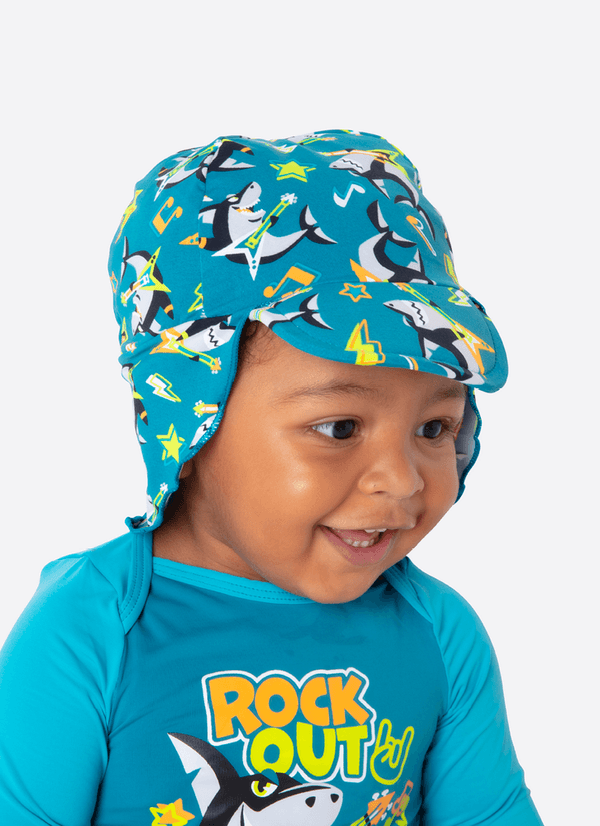 Chapéu Bebê Menino Tubarão Music UN