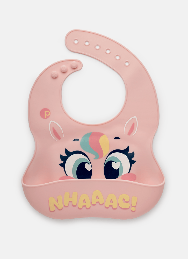Babador de Silicone Unicórnio
