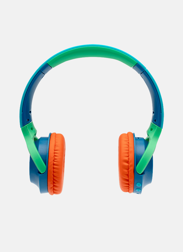 Fone de Ouvido Color Block Azul
