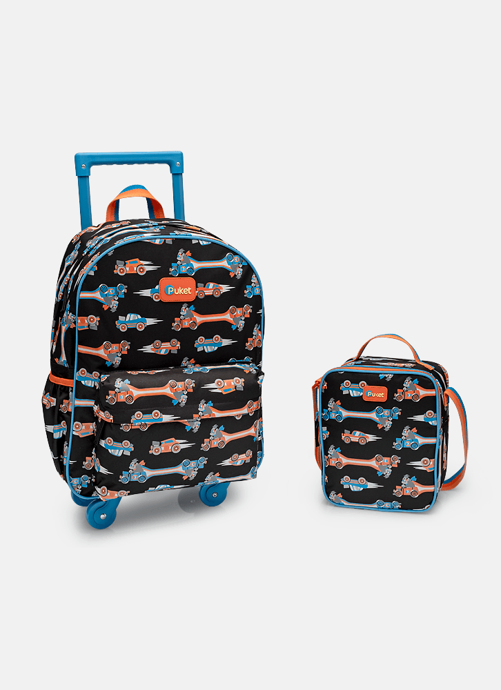 Kit Mochila + Lancheira Gorila Racing