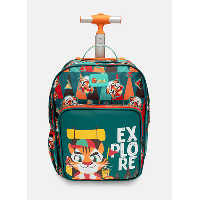 Mochila com Rodinha Pequena Tigre Camping