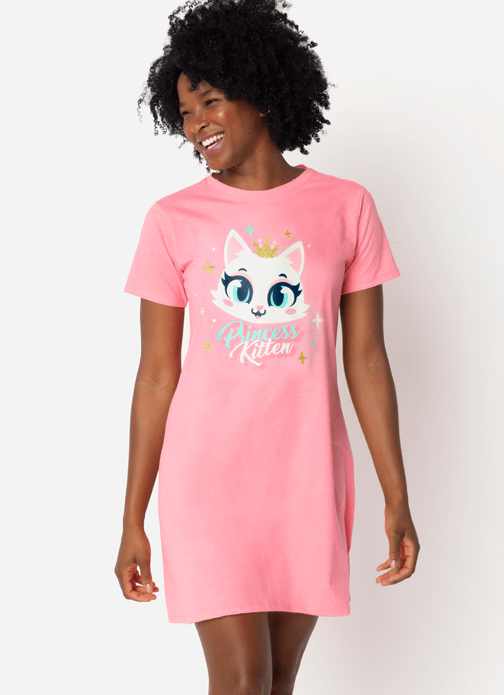 Camisola Manga Curta Feminina Gata