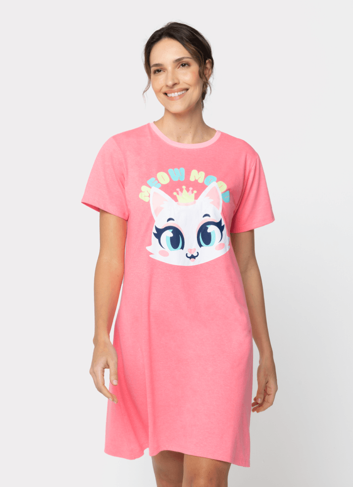 Camisola Manga Curta Feminina Gata