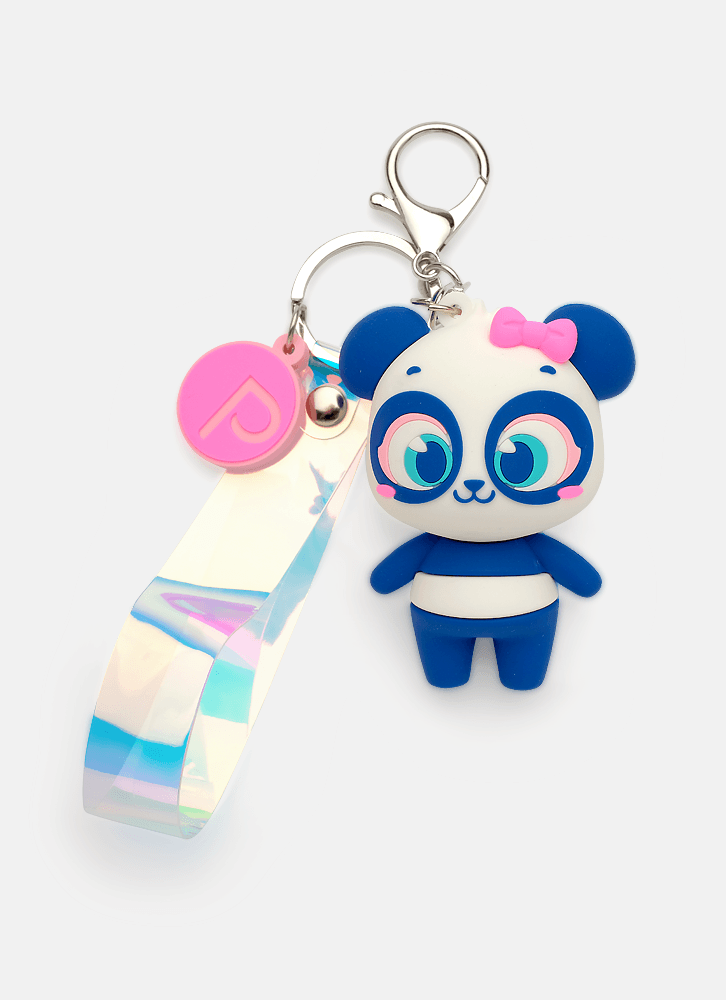 Chaveiro Emborrachado Panda