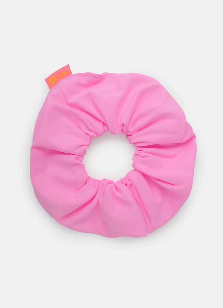 Elástico de Cabelo Rosa Chiclete