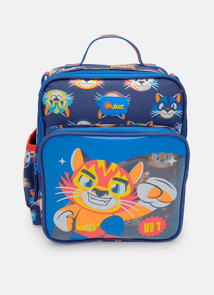 Lancheira Térmica com Bolso Frontal Tigre Lucha