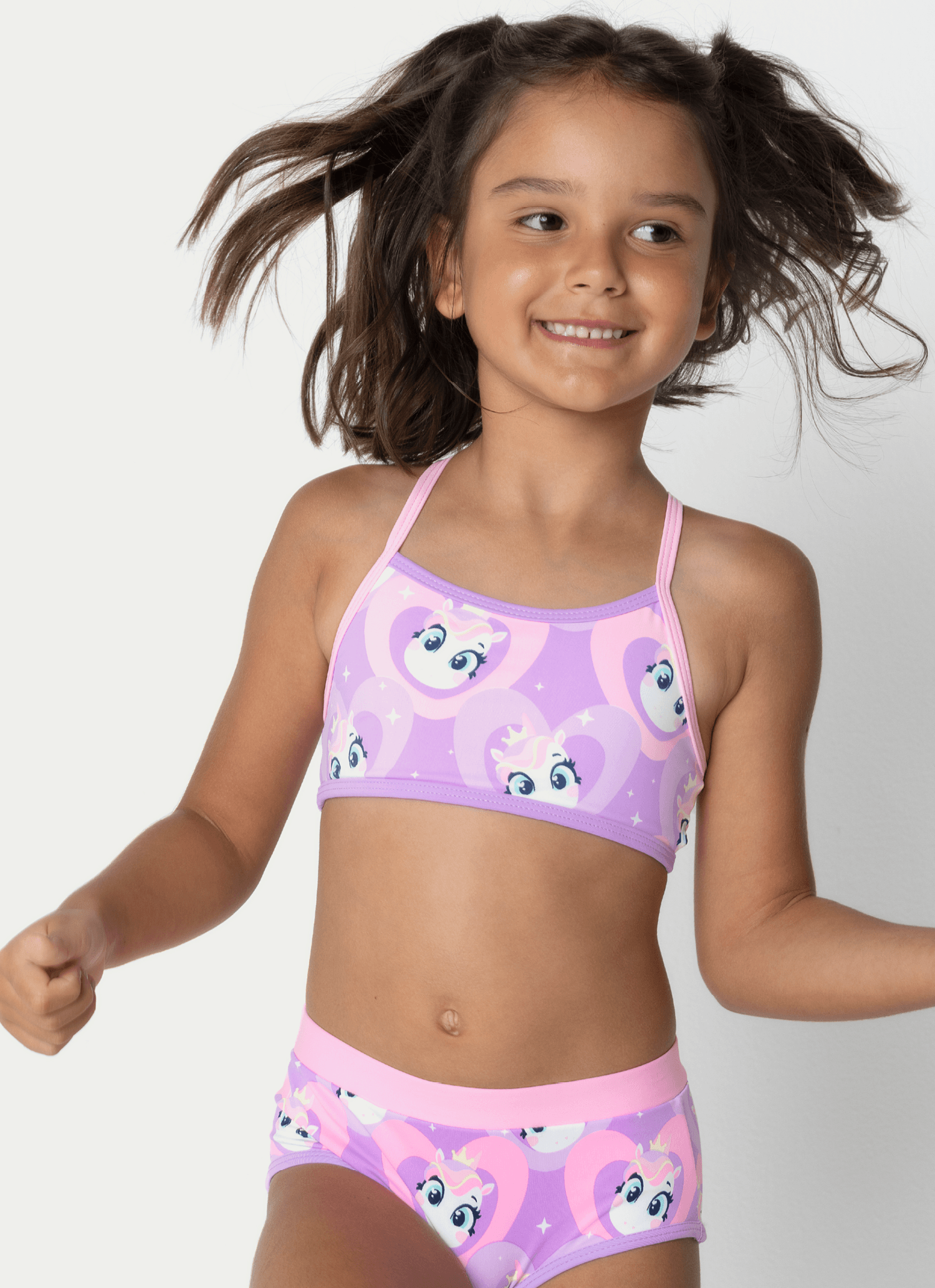 Biquini Menina Unicórnio Diamante