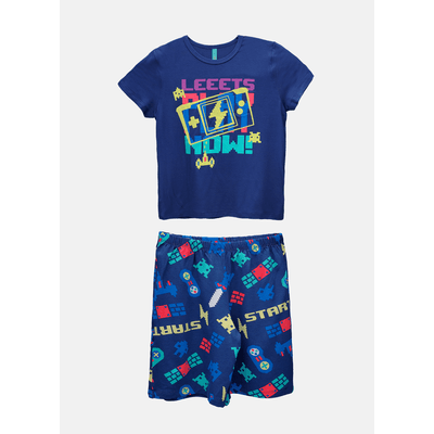 Pijama Manga Curta Viscolycra Menino Games