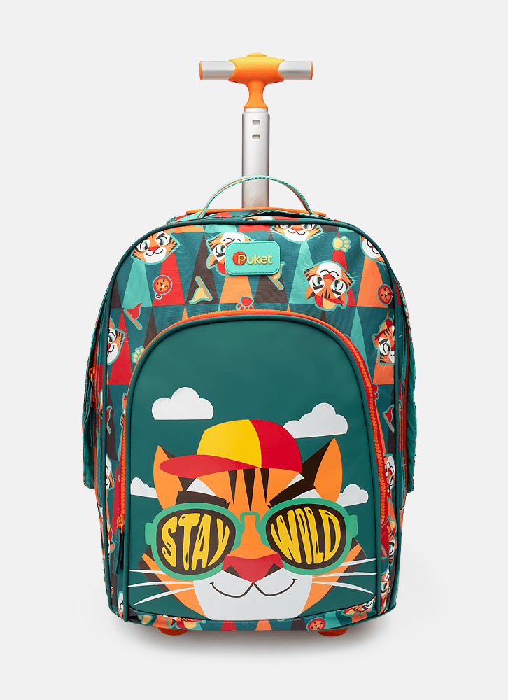 Mochila com Rodinha Grande Tigre Camping