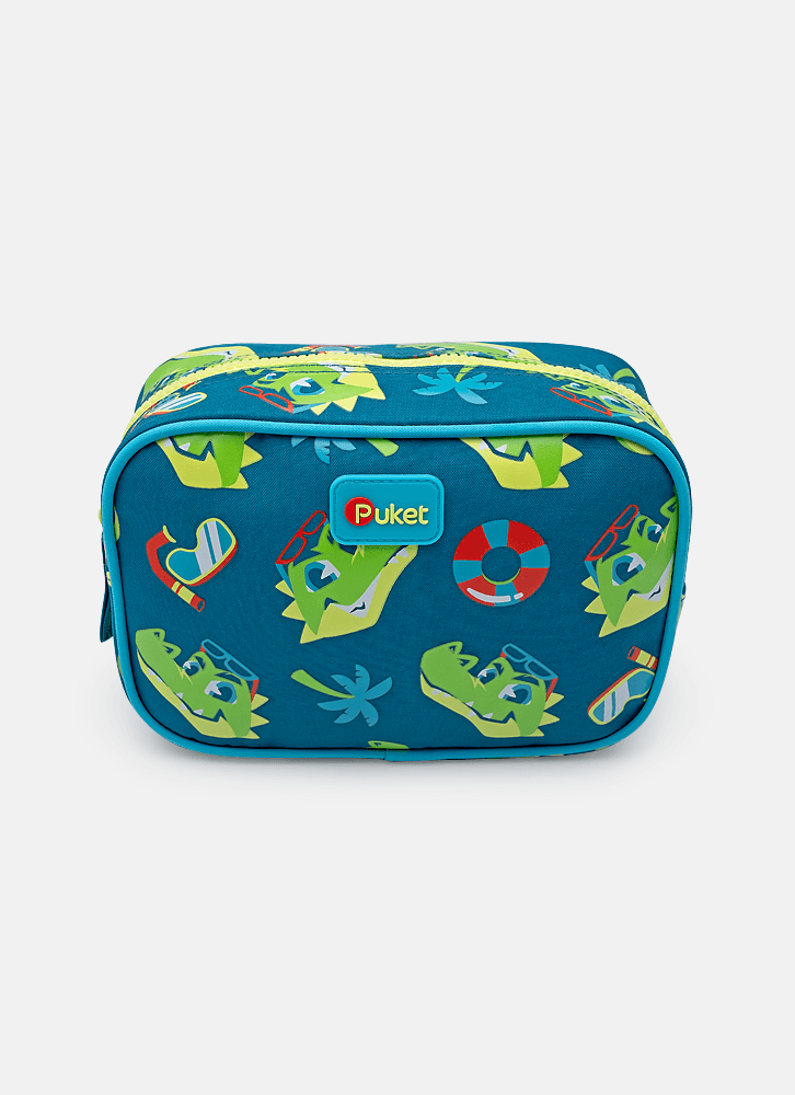 Necessaire Média Jacaré Relax