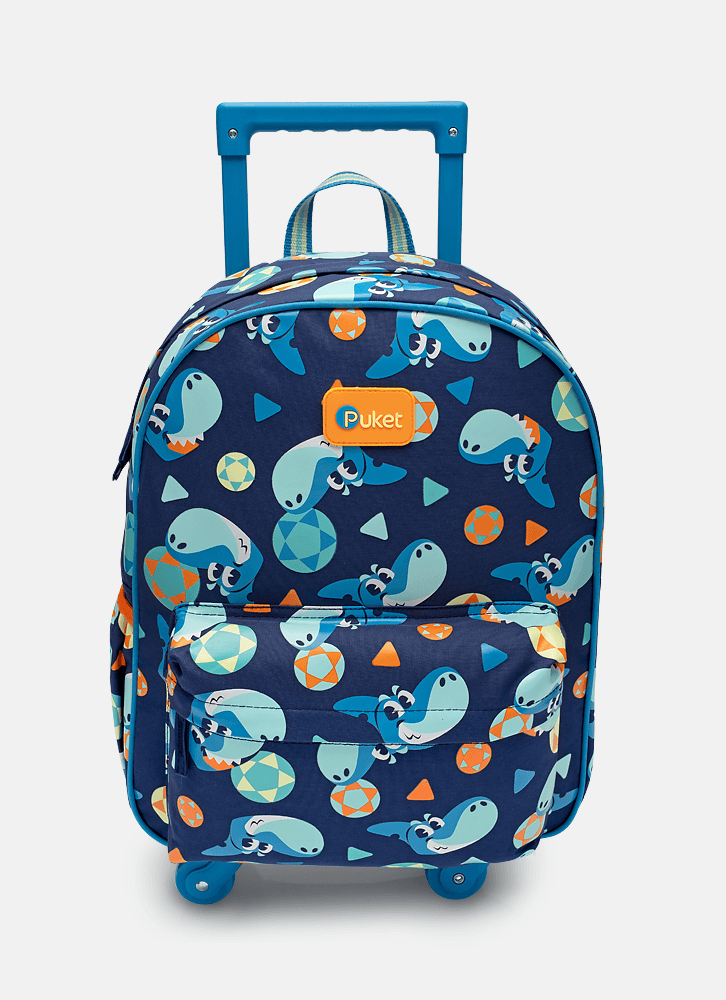 Mochila com Rodinha Média Tubarão Futevôlei