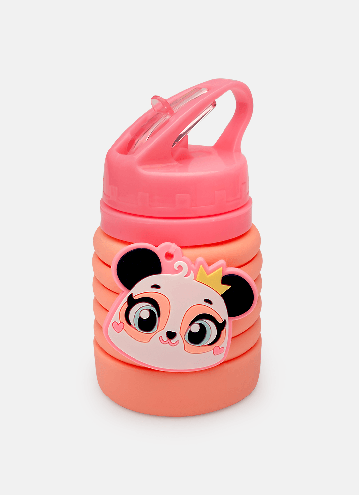 Garrafa Dobrável Panda Romântico