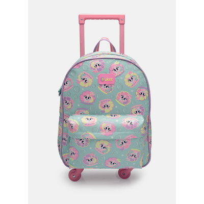 Mochila com Rodinha Média Gata Sereia
