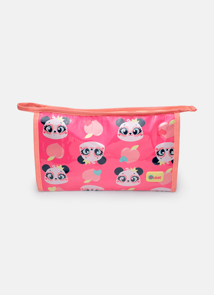 Necessaire Grande Panda Romântico