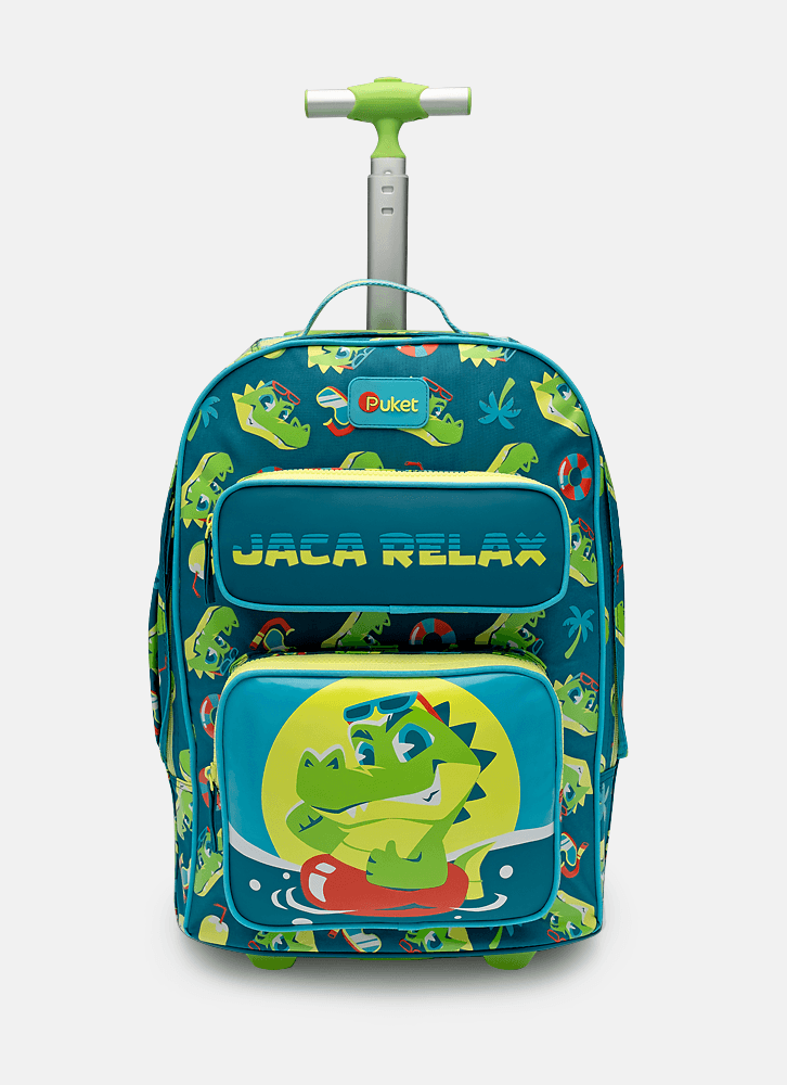 Mochila com Rodinha Grande Jacaré Relax