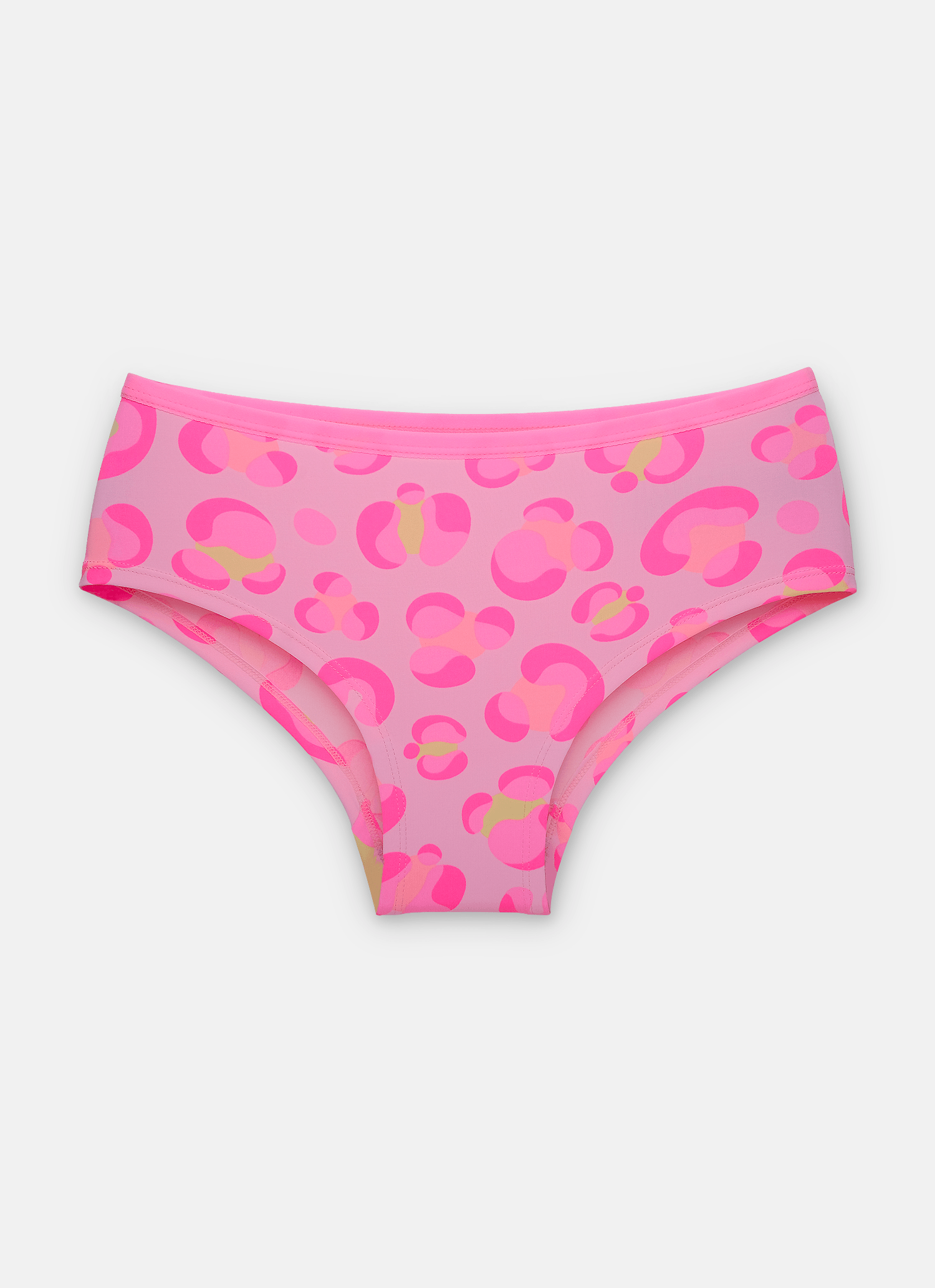 Calcinha Caleçon Menina Teen Microfibra Gata Cereja