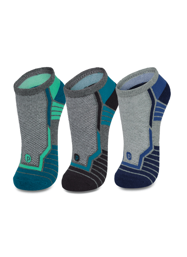 Kit com 3 meias Unissex Esportiva 40 A 44