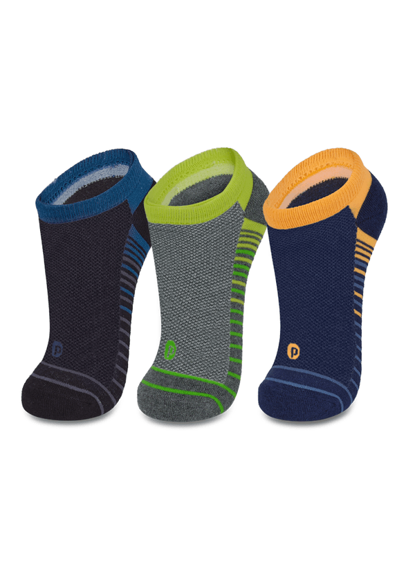 Kit com 3 meias Unissex Esportiva 34 A 39