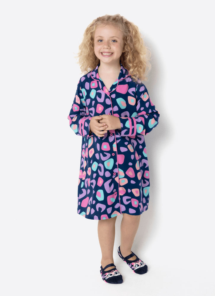 Camisola Manga Longa Viscose Menina Onça