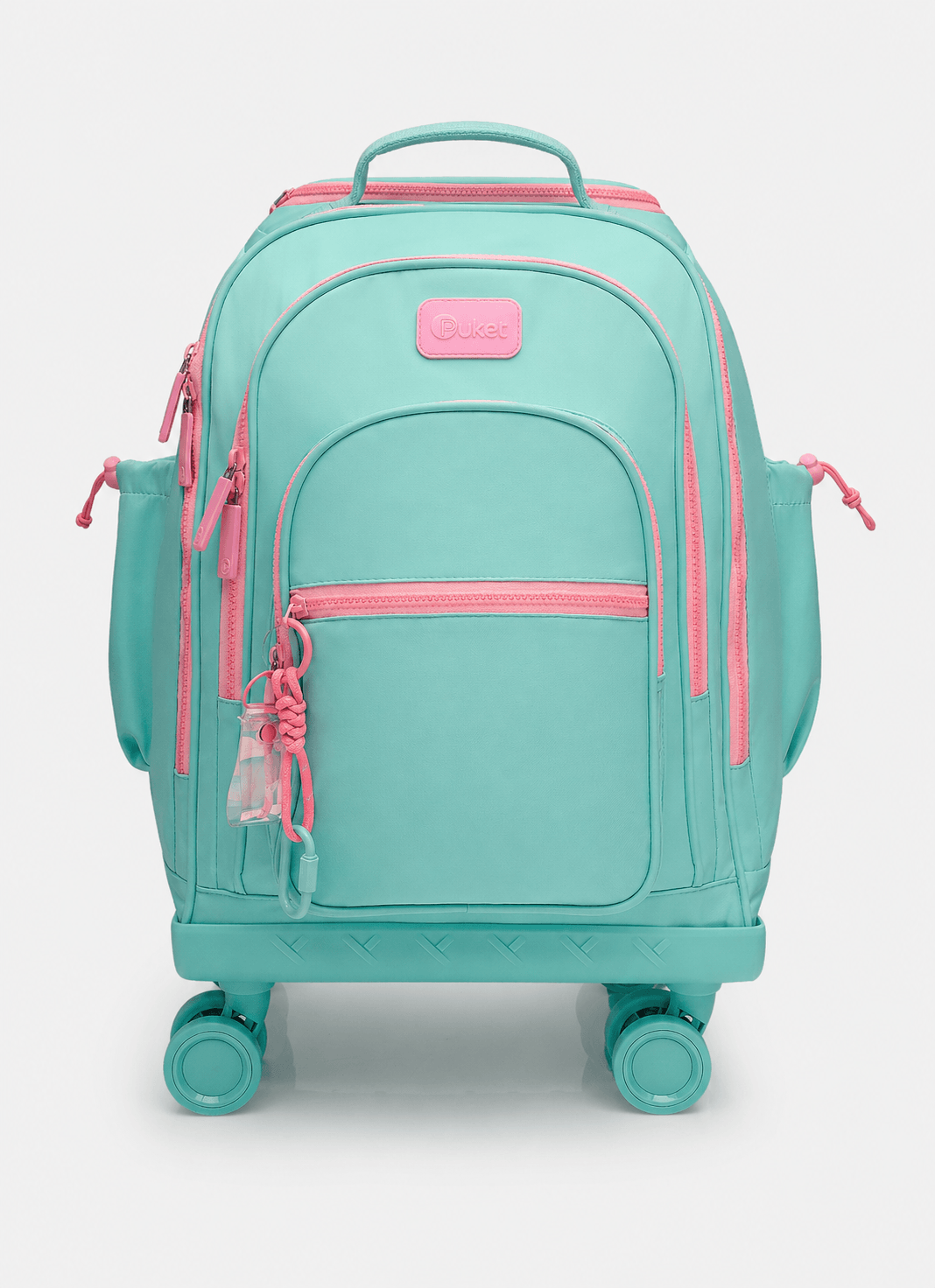 Mochila com Rodinha 360 Verde Água