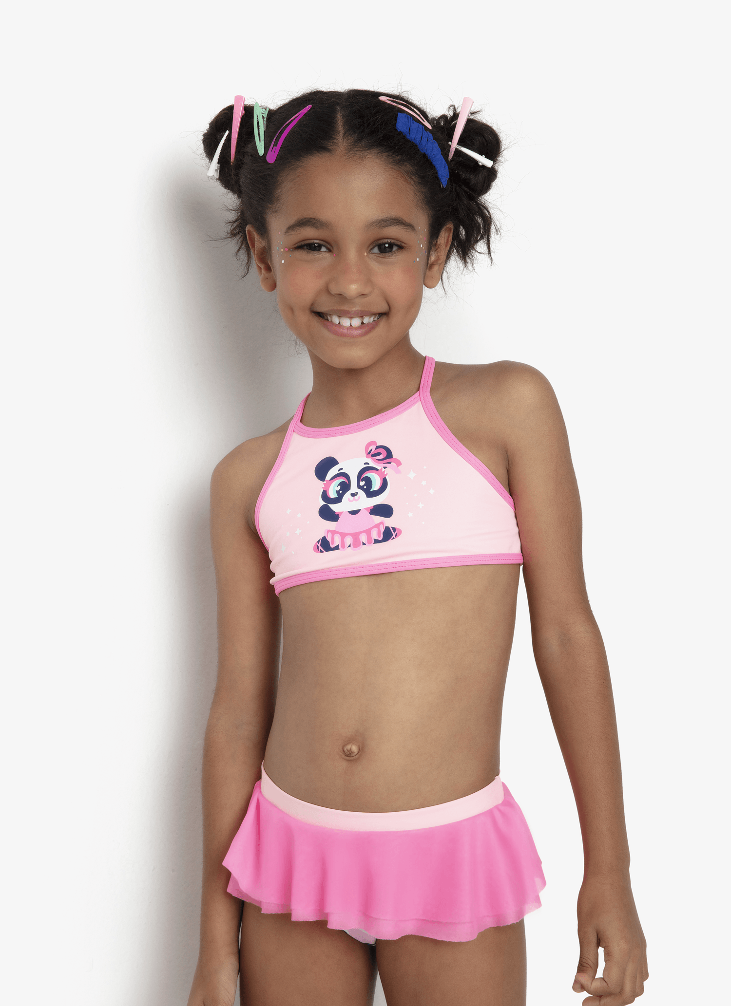 Biquíni Menina Panda Ballet