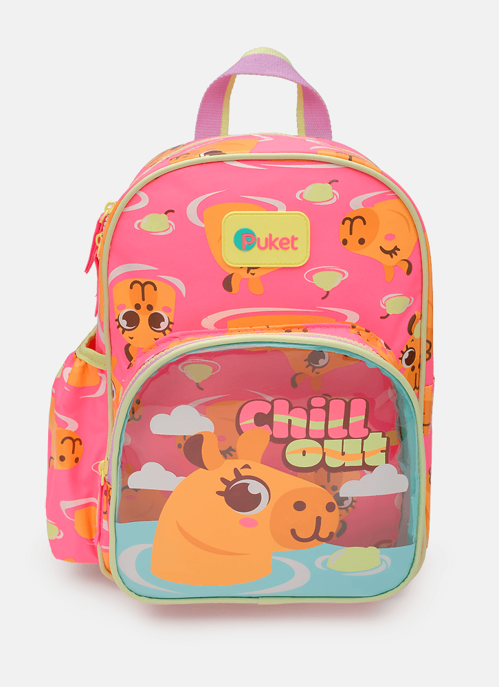 Mochila Costas Pequena Capivara Vibes