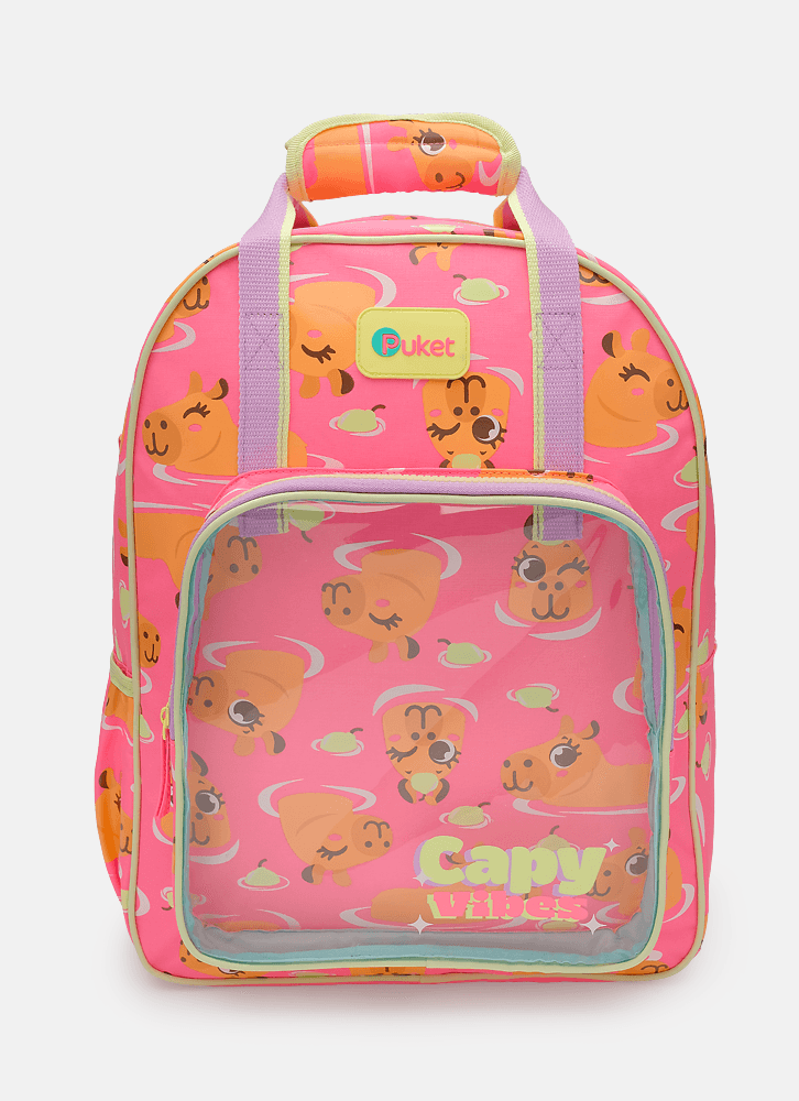 Mochila Costas Média Capivara Vibes