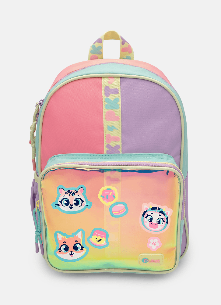 Mochila Costas Pequena Color Block
