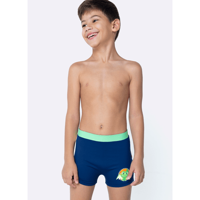 Sunga Boxer com Proteção Solar Menino Dragão Camping