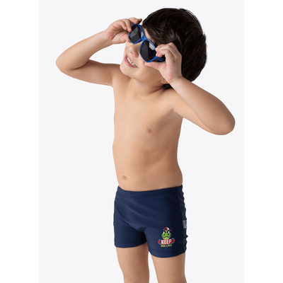 Sunga Boxer com Proteção Solar Menino Dino