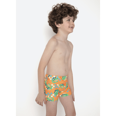 Sunga Boxer com Proteção Solar Menino Dino Miami