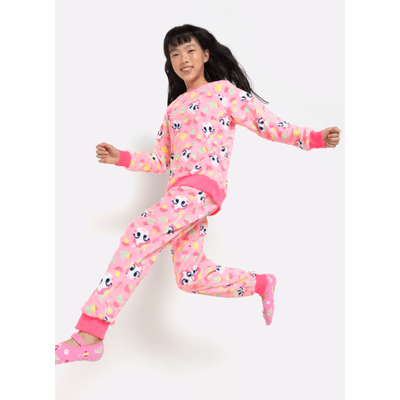 Pijama Manga Longa Soft Menina Teen Unicórnio Encantada