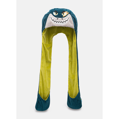 Gorro com Cachecol Menino Teen Tubarão Rockstar